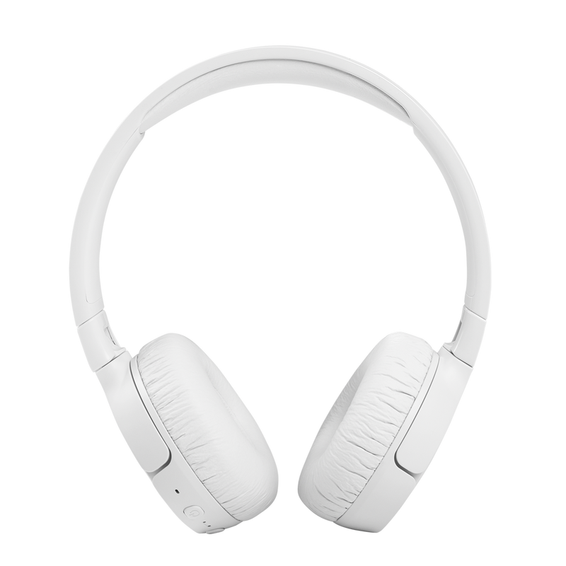 JBL TUNE 660NC Noise-Canceling Wireless On-Ear Headphones (White)