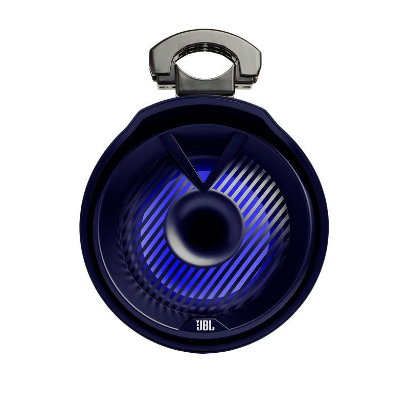 JBL TOWER X MARINE MT8HLB Enclosed Two-Way Marine Audio Tower Speaker With 1" Horn Loaded Compression Tweeter (Black) - 8"
