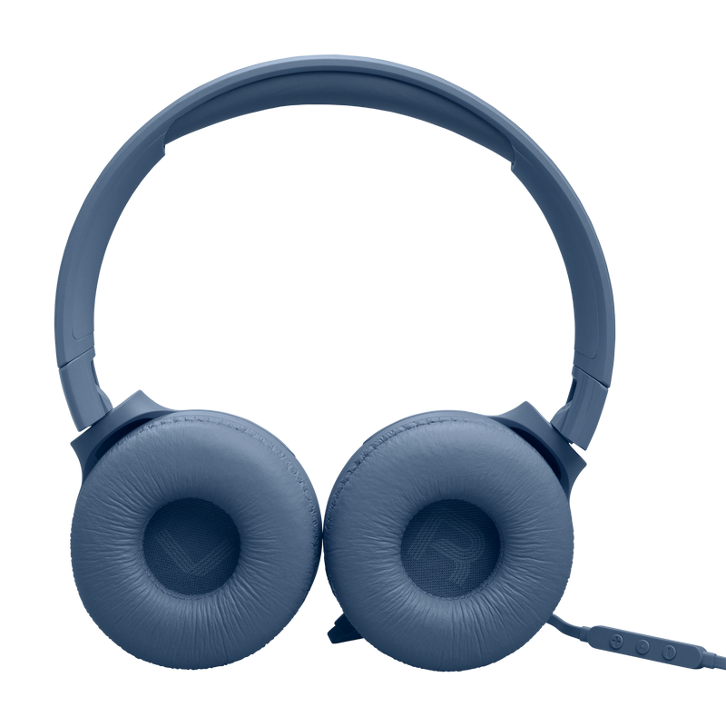 JBL TUNE 520C USB-C Wired On-Ear Headphones (Blue)