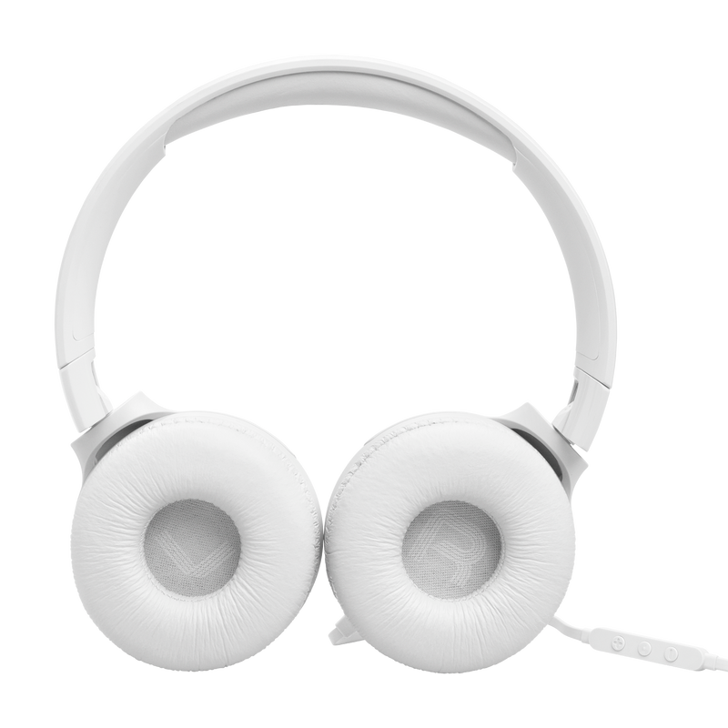 JBL TUNE 520C USB-C Wired On-Ear Headphones (White)