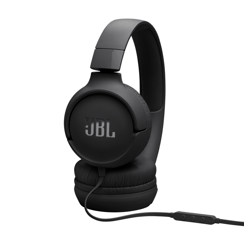 JBL TUNE 520C USB-C Wired On-Ear Headphones (Black)
