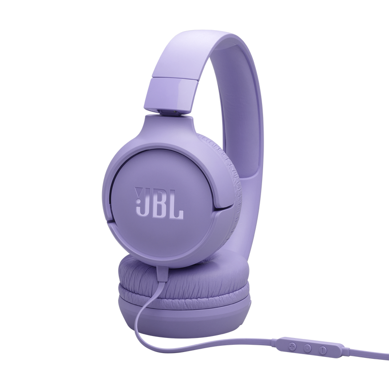 JBL TUNE 520C USB-C Wired On-Ear Headphones (Purple)