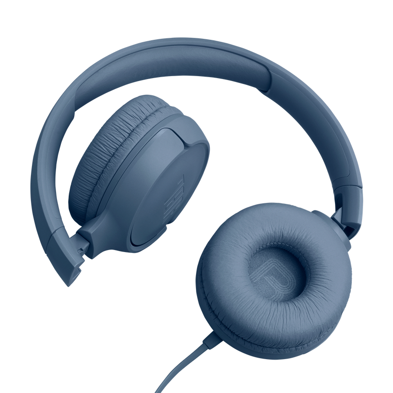 JBL TUNE 520C USB-C Wired On-Ear Headphones (Blue)