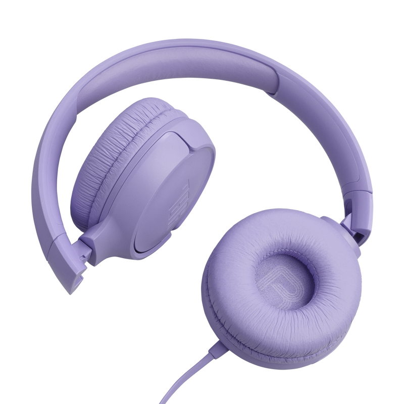 JBL TUNE 520C USB-C Wired On-Ear Headphones (Purple)