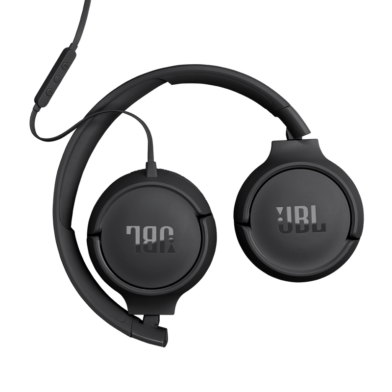 JBL TUNE 520C USB-C Wired On-Ear Headphones (Black)