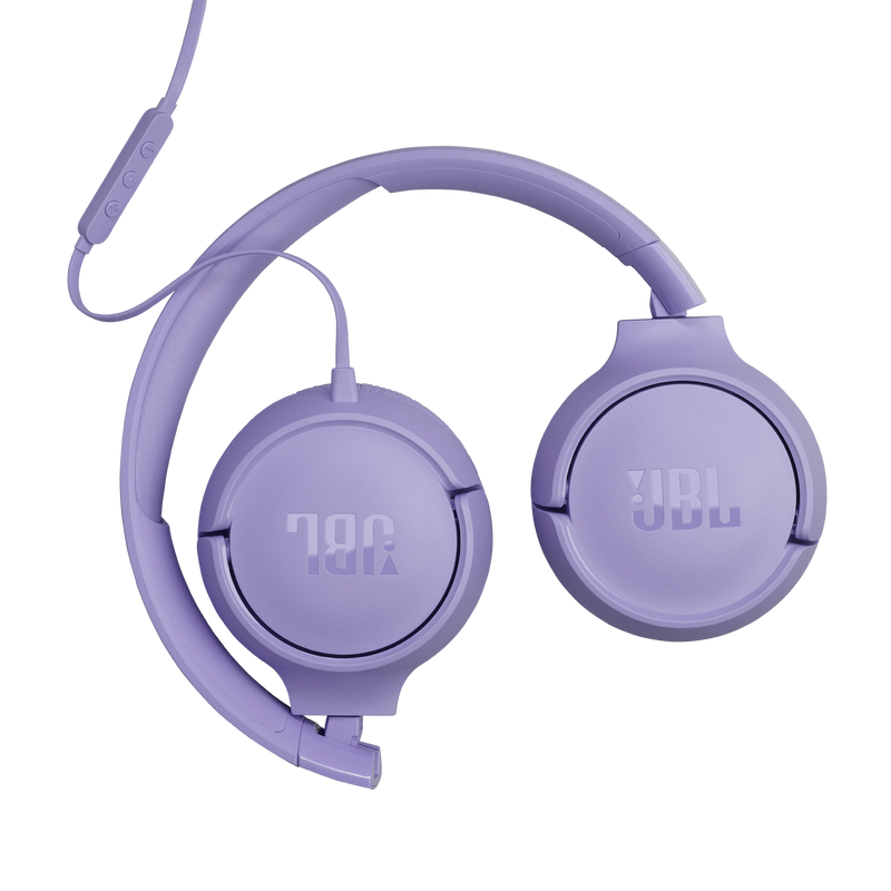 JBL TUNE 520C USB-C Wired On-Ear Headphones (Purple)