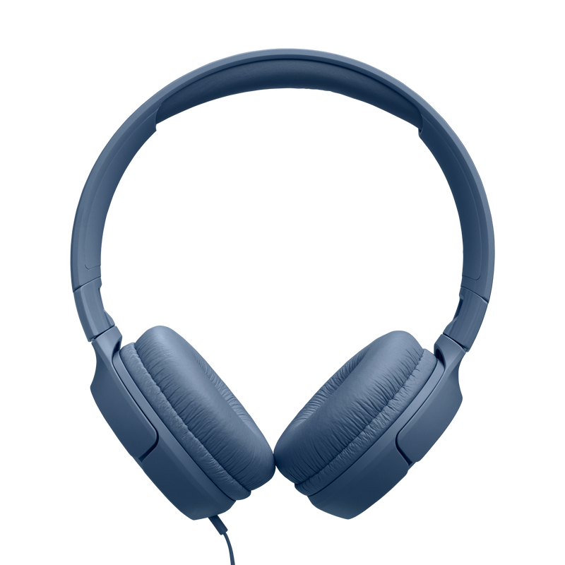 JBL TUNE 520C USB-C Wired On-Ear Headphones (Blue)