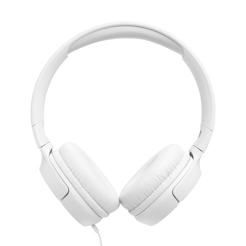 JBL TUNE 520C USB-C Wired On-Ear Headphones (White)