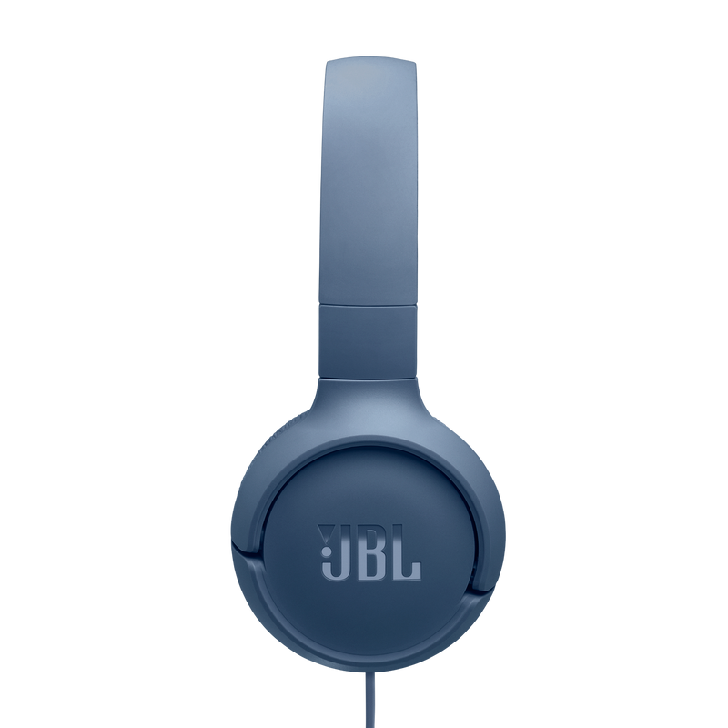 JBL TUNE 520C USB-C Wired On-Ear Headphones (Blue)