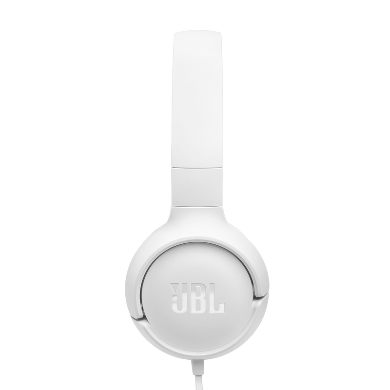 JBL TUNE 520C USB-C Wired On-Ear Headphones (White)