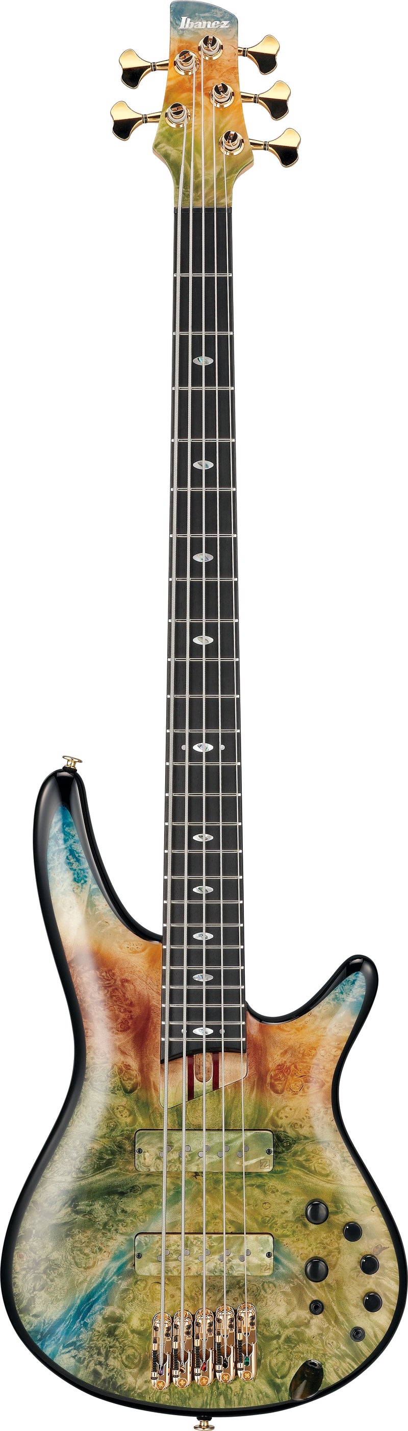 Ibanez JCSR2023RCY SR Prestige 5 Strings Electric Bass With Case (River Canyon)