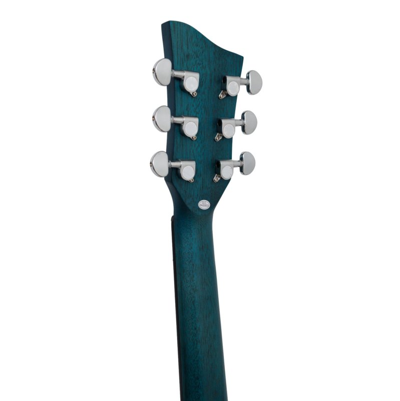 Jay Turser JTA524D-BLSBQ Guitare acoustique Dreadnought (Blue Burst Quilt)