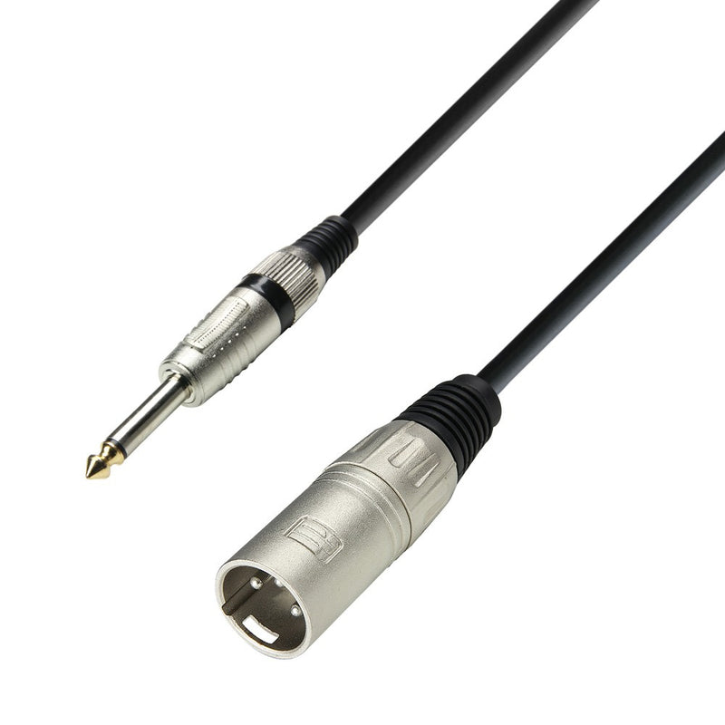 Câble Adam Hall 3 STAR MMP 0300 asymétrique XLR mâle x Jack TS - 3 m