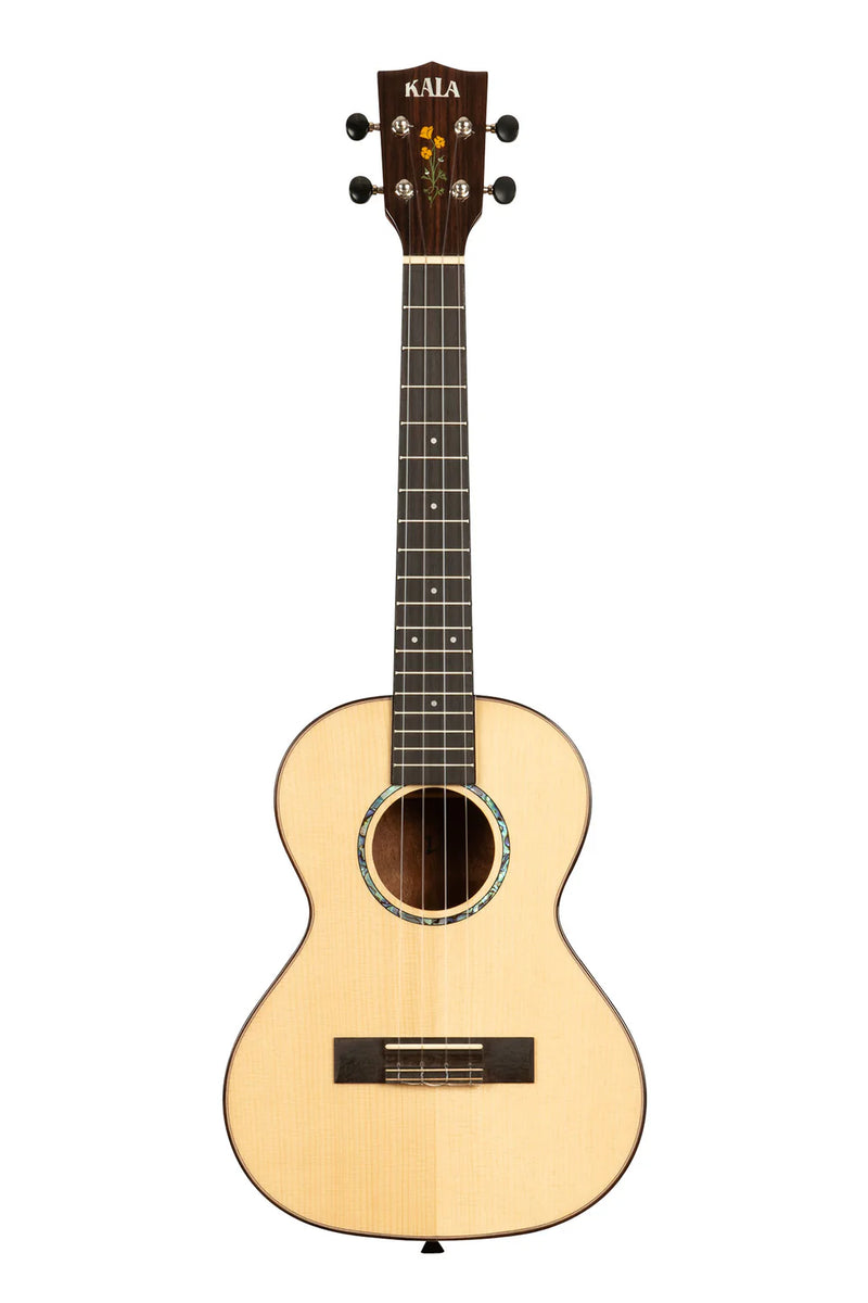 Kala KA-20TH-SQS-T 20th Anniversary Solid Spruce Top Quilted Sapele Tenor Ukulele