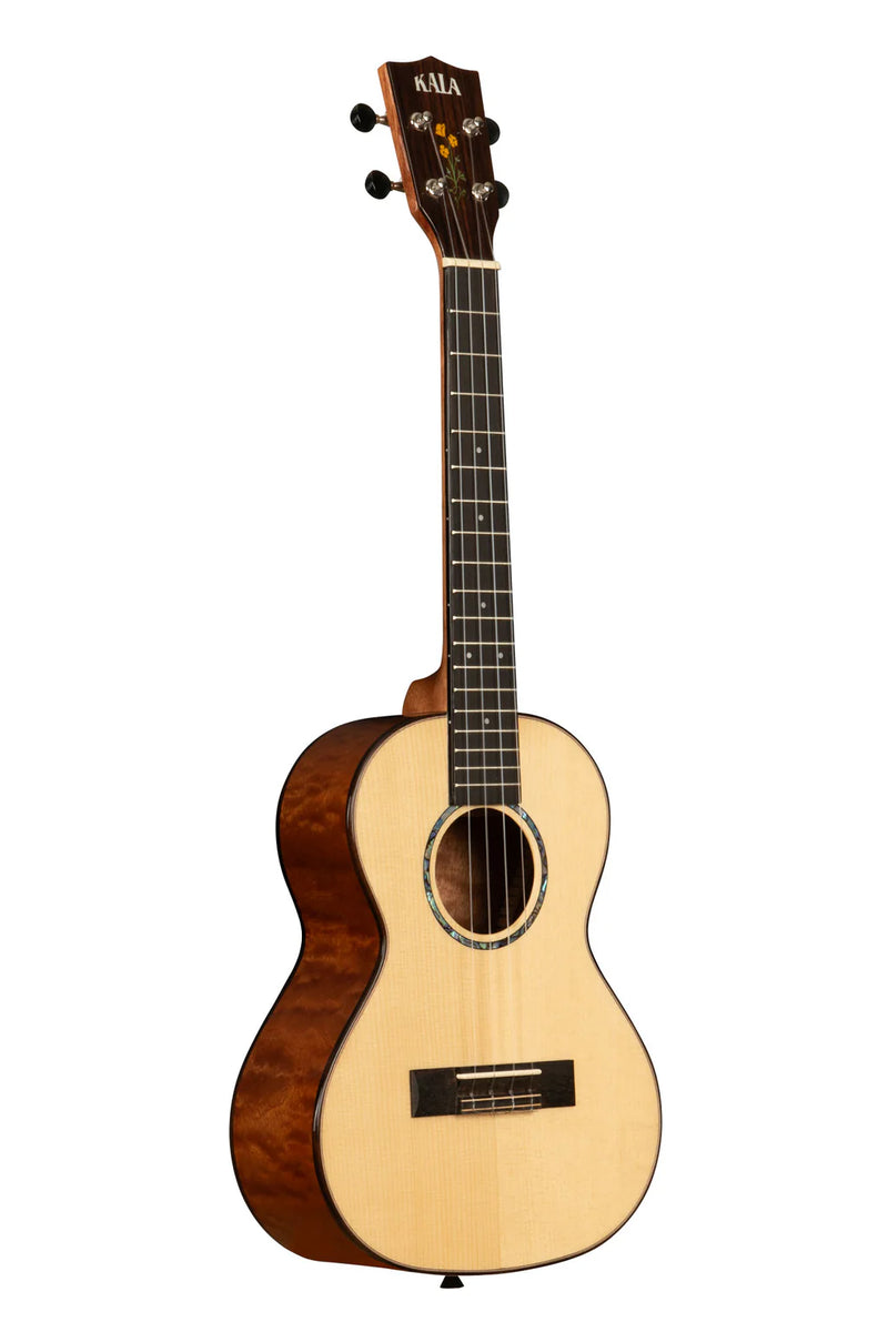 Kala KA-20TH-SQS-T 20th Anniversary Solid Spruce Top Quilted Sapele Tenor Ukulele