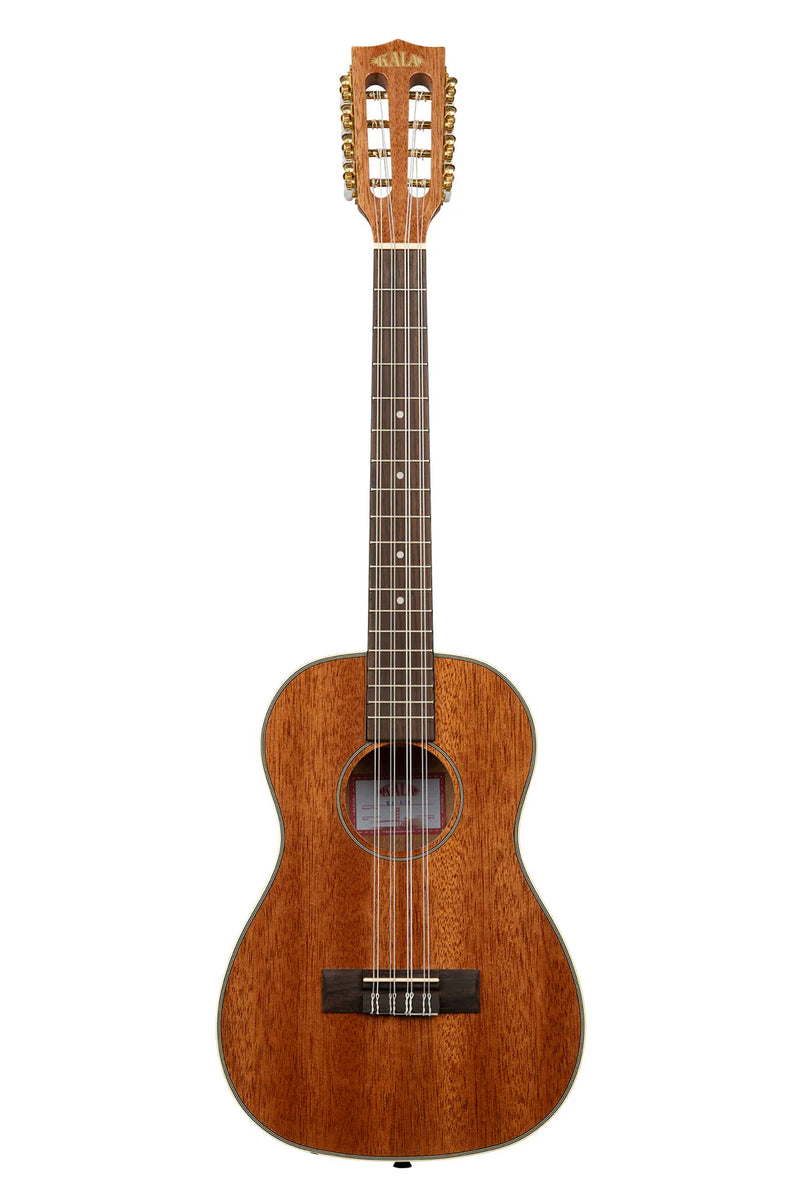 Kala KA-BG8 Gloss Mahogany Baritone 8-String Ukulele