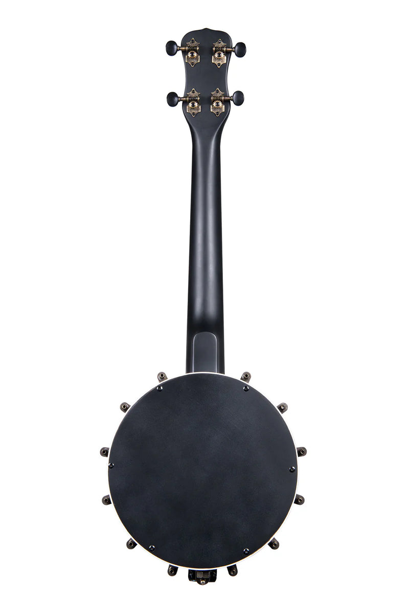 Kala KA-BNJ-C Banjo Concert Ukulele (Black Maple)
