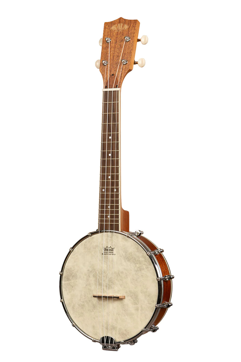 Kala KA-BNJ-MHG-C Mahogany Banjo Concert Ukulele (Natural)