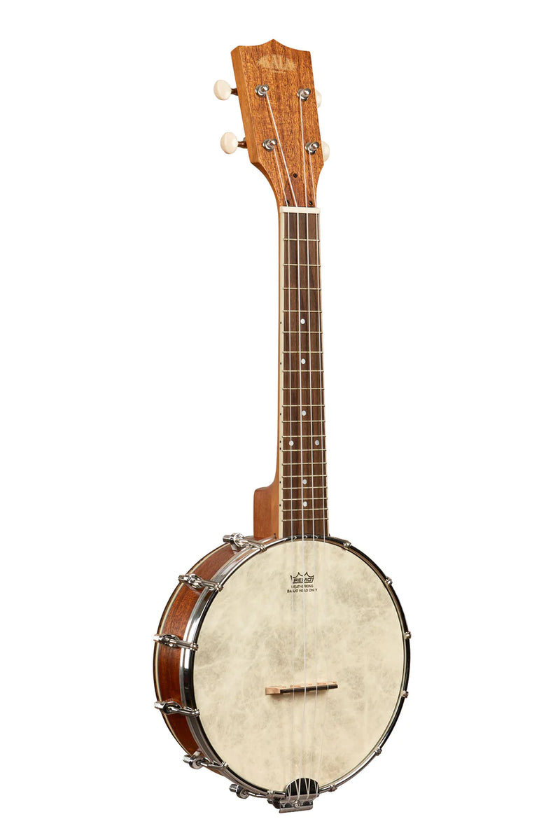 Kala KA-BNJ-MHG-C Mahogany Banjo Concert Ukulele (Natural)