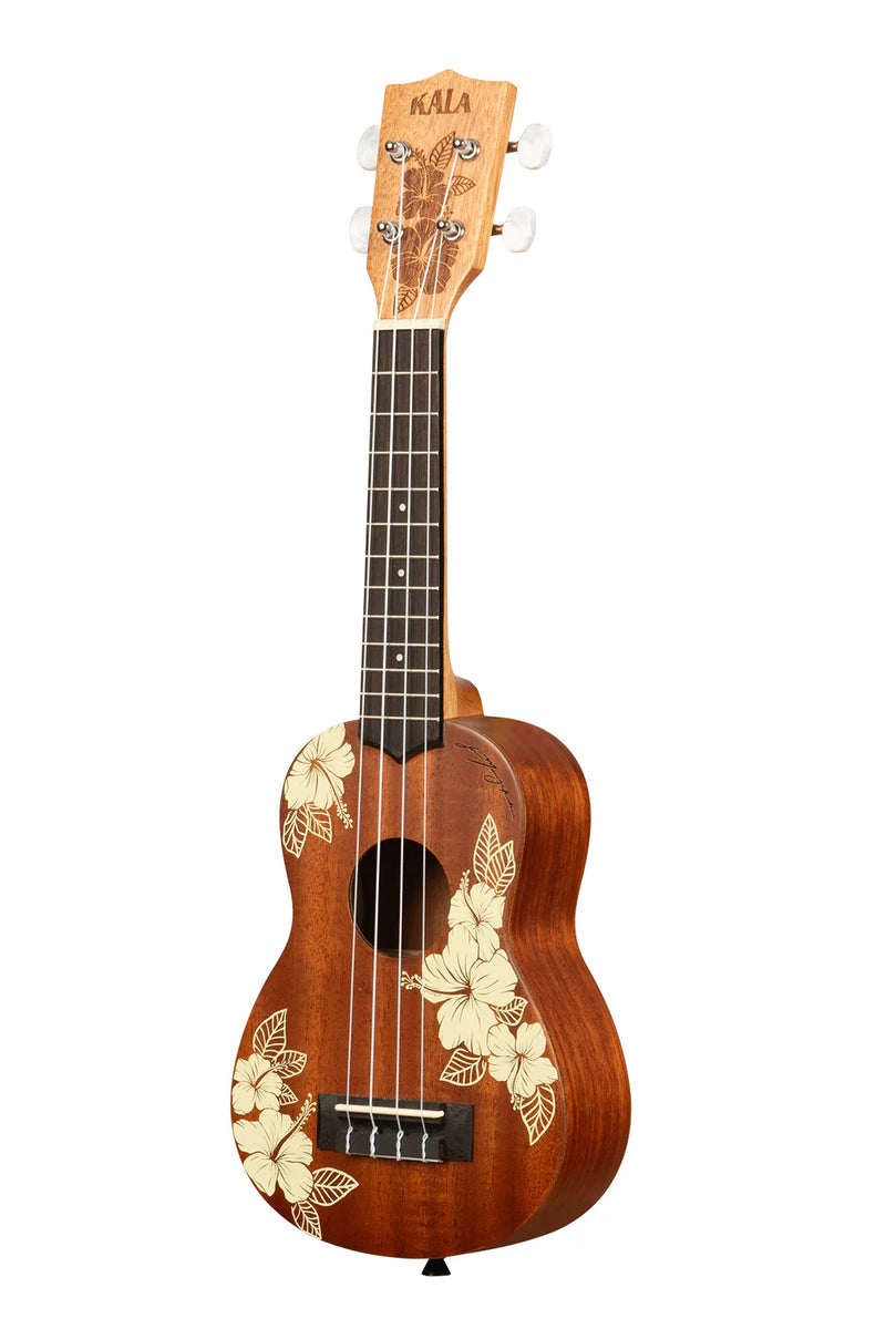 Kala KA-HIBISCUS-S Mahogany Soprano Ukulele (Hibiscus)