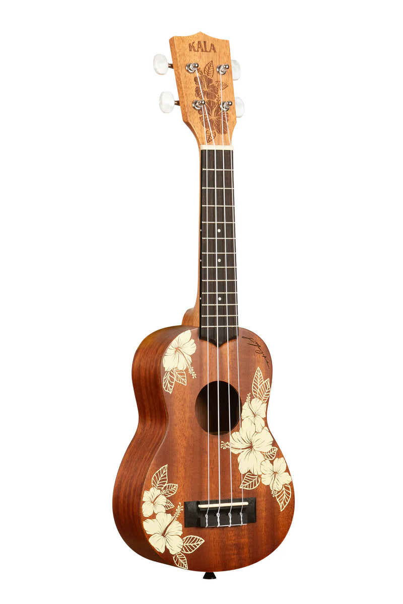 Kala KA-HIBISCUS-S Mahogany Soprano Ukulele (Hibiscus)