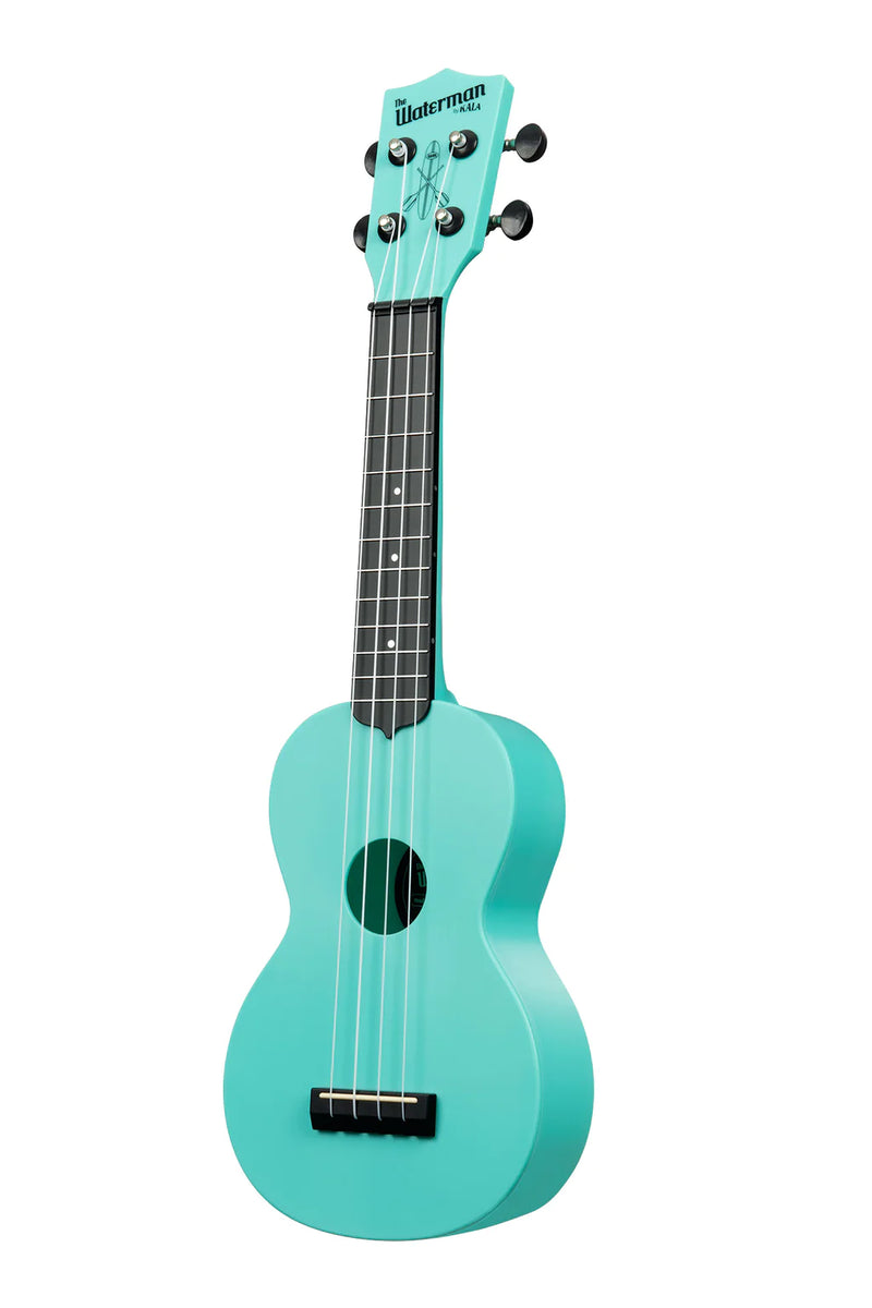 Kala KA-WMG-BL-S Glow-in-the-Dark Soprano Waterman (Aqua Mist)