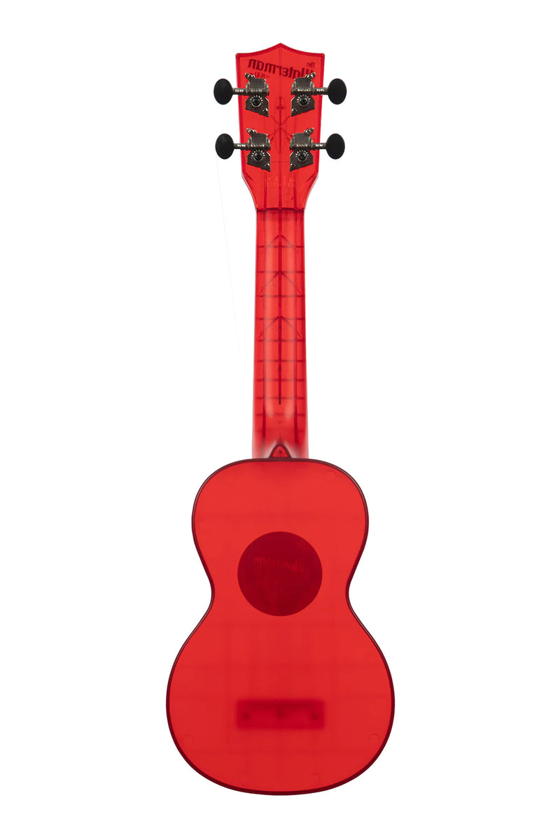 Kala KA-WMT-RD-S Transparent Soprano Waterman (Maritime Red)