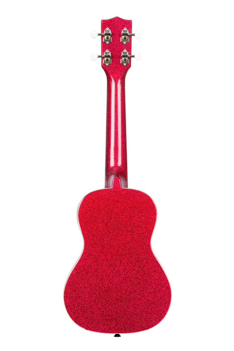 Kala KA-SPRK-RED Concert Ukulele (Ritzy Red Sparkle)