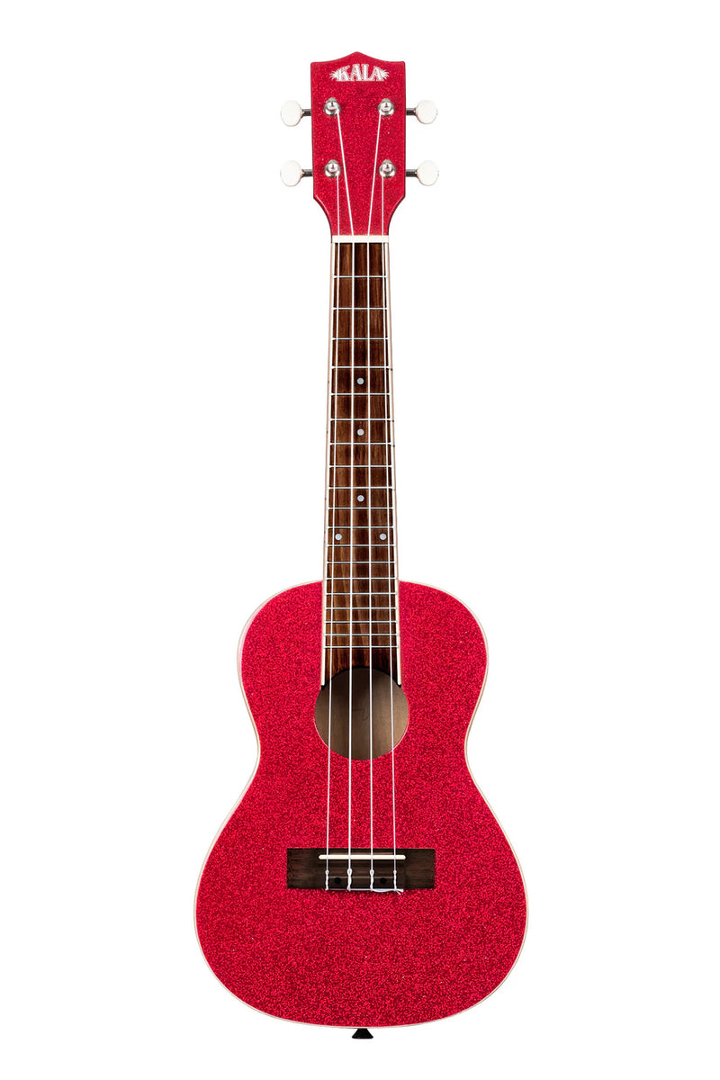 Kala KA-SPRK-RED Concert Ukulele (Ritzy Red Sparkle)