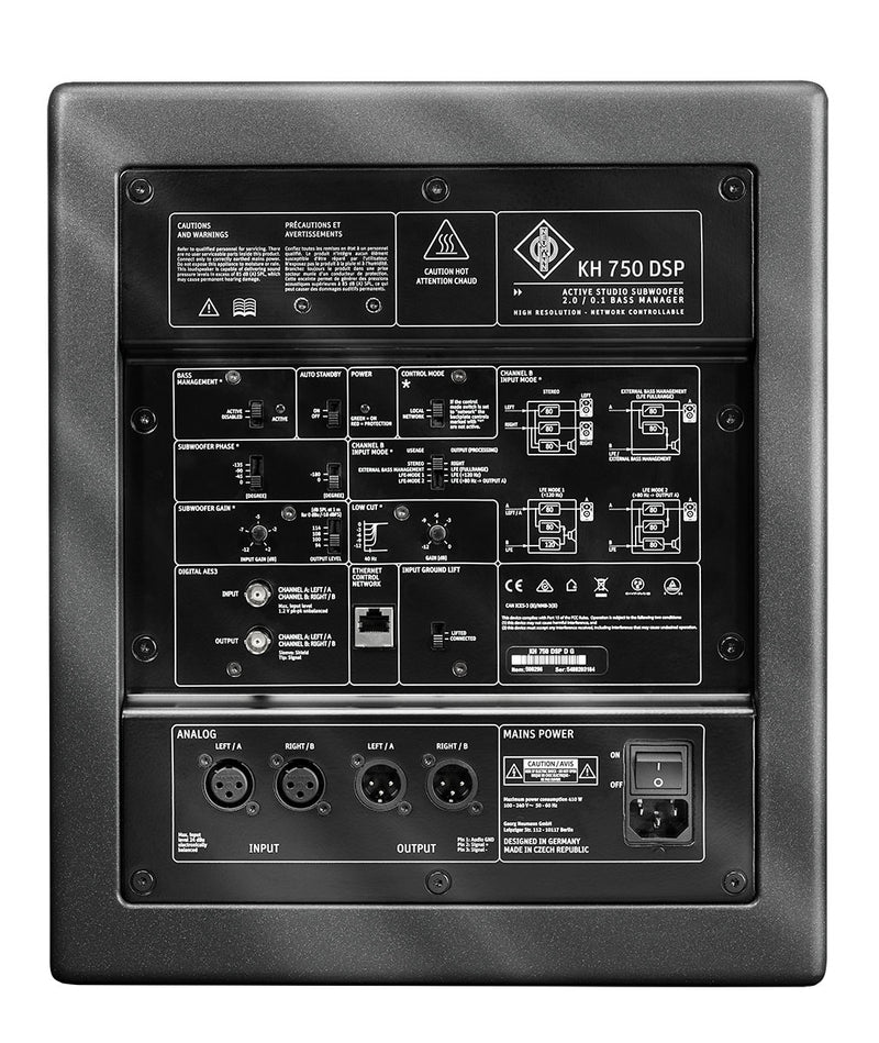 Neumann KH 750 DSP Studio Subwoofer (Single)