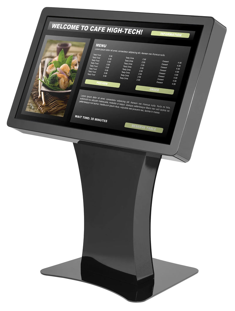 Peerless-AV KILH543 Boîtier de kiosque paysager pour écrans de 43" jusqu'à 3,5" de profondeur (noir)