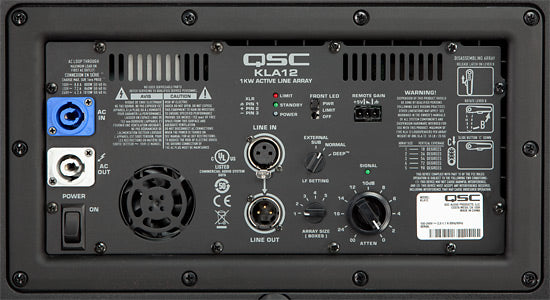 QSC KLA12-B-Breador à 2 voies à propulsion