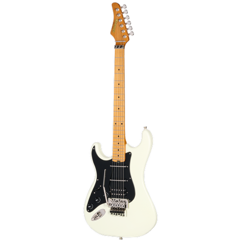 Kramer PACER DELUXE Left-Handed Electric Guitar (Classic White)