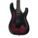 Kramer VOLANTE QUILT HSFR Electric Guitar (Magenta Burst)