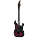 Kramer VOLANTE QUILT HSFR Electric Guitar (Magenta Burst)