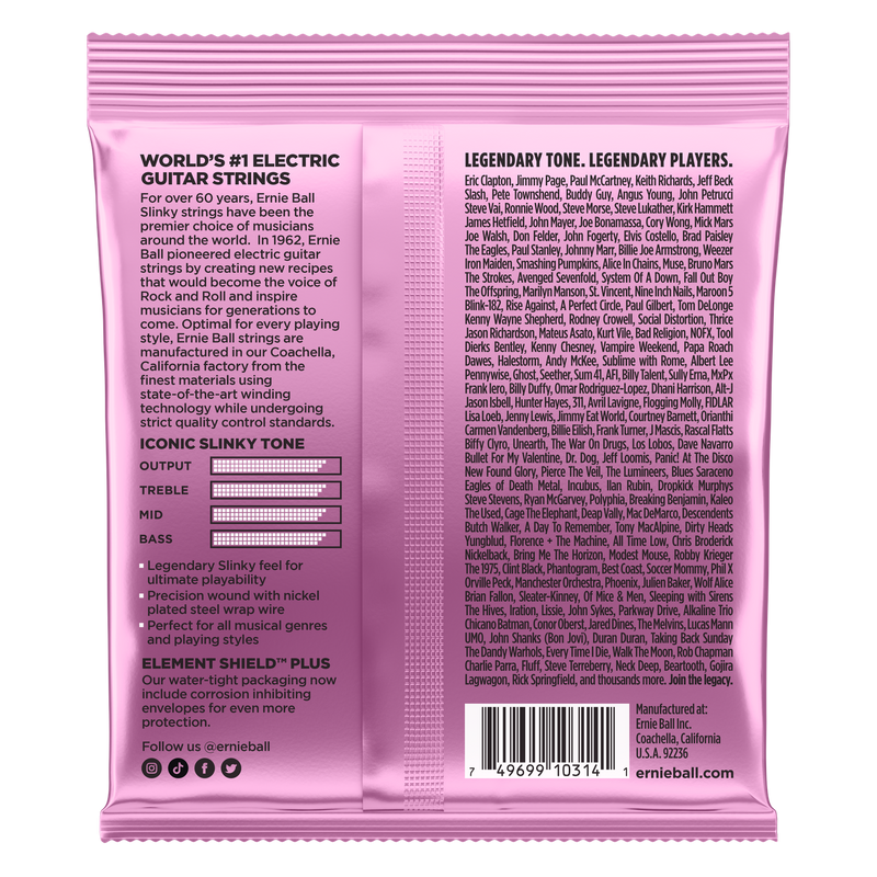 Ernie Ball 2213EB Mega Slinky 10.5-48 Electric Strings