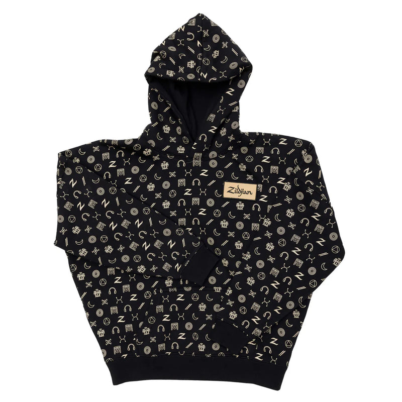 Zildjian ZAHD0082-LE Limited Edition Icon Youth Hoodie (Black) - Medium