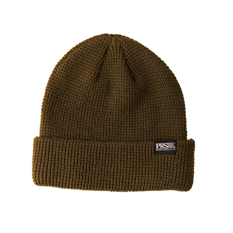 PRS Logo Knit Beanie (Military Green)