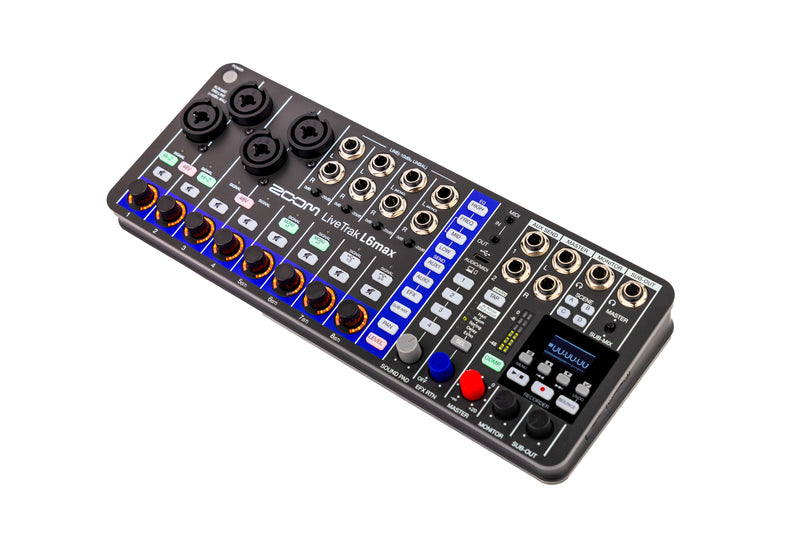Zoom L6MAX 12-Channel Digital Mixer / Recorder