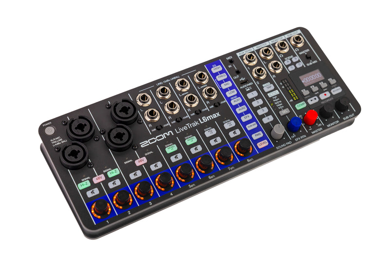 Zoom L6MAX 12-Channel Digital Mixer / Recorder
