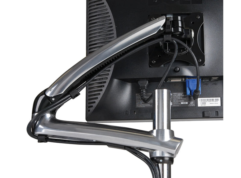 Support de bras pour moniteur de bureau Peerless-AV LCT620A-G pour moniteurs jusqu'à 29"