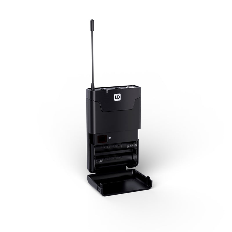 Systems LD Systems Anny® 10 BPH B4.7 Système PA Bluetooth® à batterie portable avec batterie PATTABLE avec un mélangeur et un microphone de casque (incl. BodyPack) - 10 "