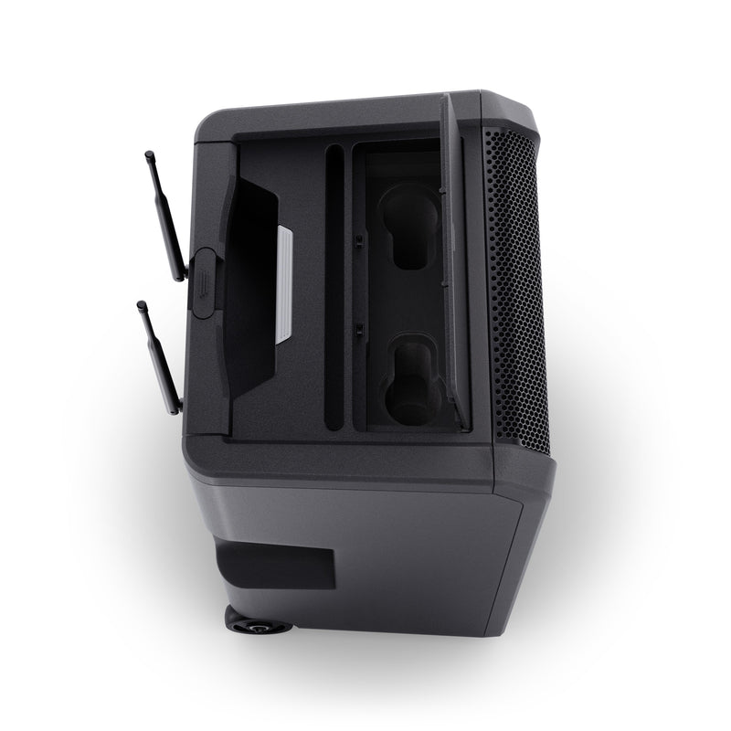 LD Systems ANNY® 10 HHD 2 B4.7 Portable Battery-Powered Bluetooth® PA System With Mixer And Wireless Handheld Microphones - 10"
