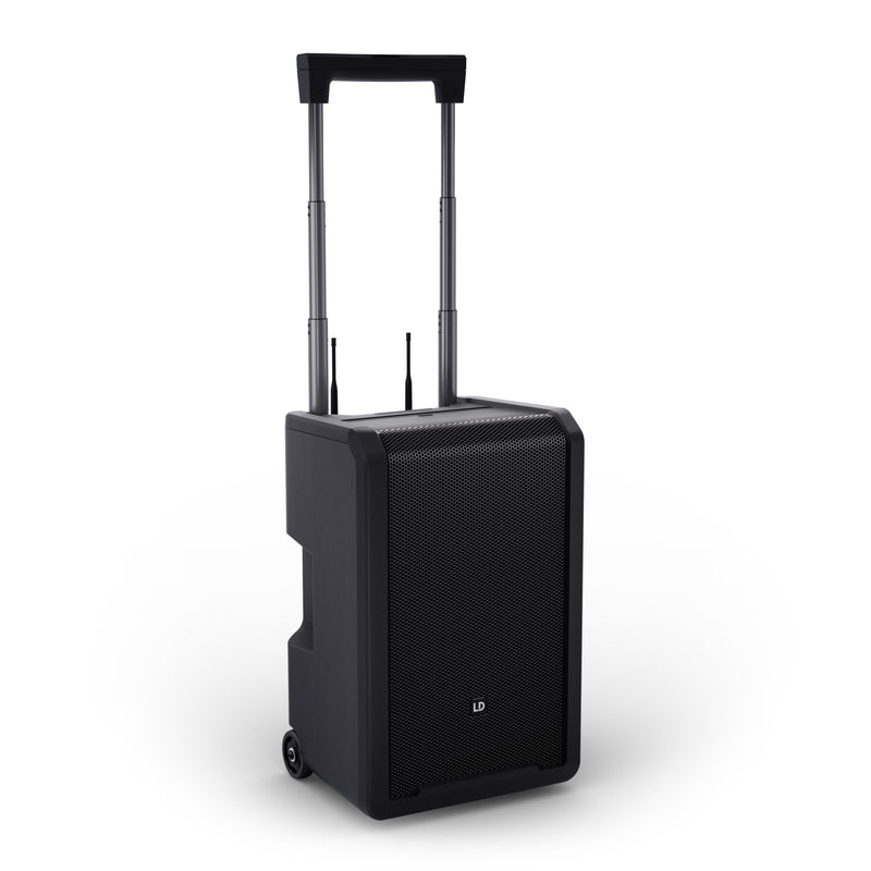 LD Systems ANNY® 10 HHD 2 B5.1 Portable battery-powered Bluetooth® PA System With Mixer And Wireless Handheld Microphones - 10"