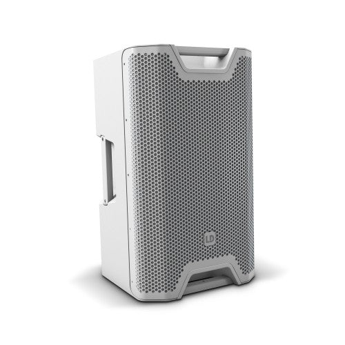 LD Systems ICOA Haut-parleur de sonorisation coaxial alimenté BT 12 A avec Bluetooth - 12" (Blanc)