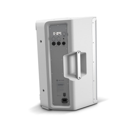 LD Systems ICOA Haut-parleur de sonorisation coaxial alimenté BT 12 A avec Bluetooth - 12" (Blanc)