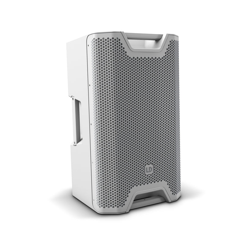 LD Systems ICOA 12 A W Powered Coaxial PA Loudspeaker (White) - 12"