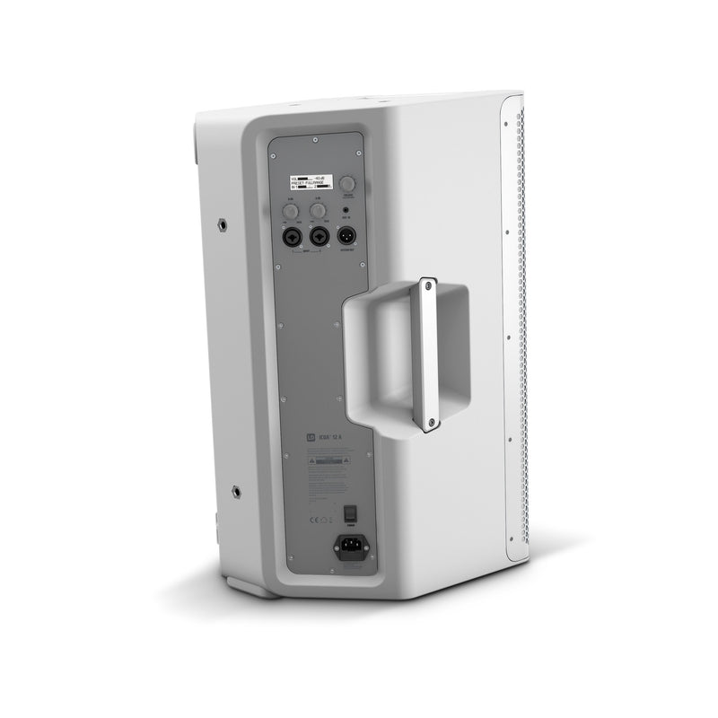 LD Systems ICOA 12 A W Powered Coaxial PA Loudspeaker (White) - 12"