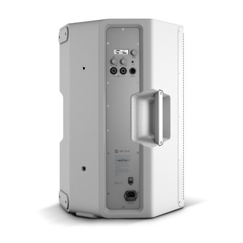 LD Systems ICOA Haut-parleur de sonorisation coaxial alimenté BT 15 A avec Bluetooth - 15" (Blanc)