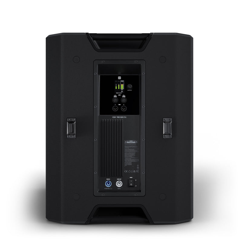 LD Systems ICOA PRO SUB 21 A Powered High-Performance Bass Reflex PA Subwoofer - 21"